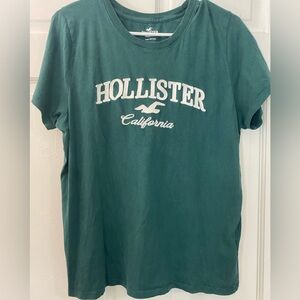 Hollister Basic Hunter Green, Size Large